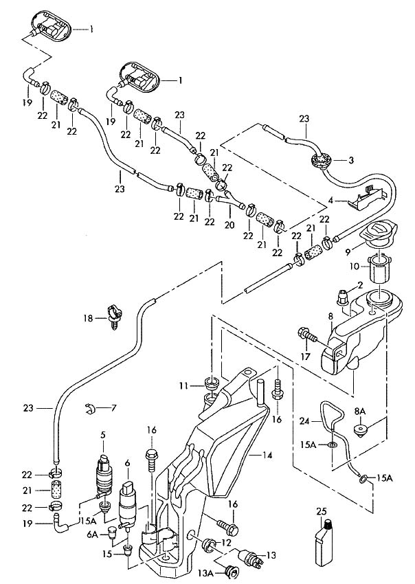 Leaking washer bottle fix??